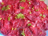 Carpaccio de Boeuf