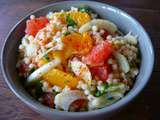 Salade de Fregula Sarda aux Fenouil et Agrumes