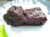 Brownie aux myrtilles