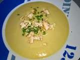 Velouté d'asperges rapide au poulet