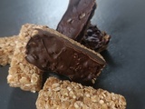 Barres de Céréales aux Flocons d'Avoine et Chocolat