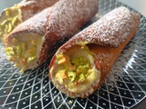 Cannoli à la pistache