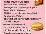 Crêpes au whisky: la recette à ne surtout pas rater