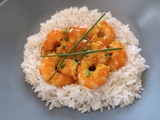 Crevettes aux épices