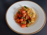 Cuisson des légumes pour couscous surgelés au cookéo