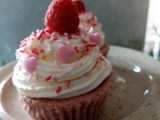 Cupcakes express framboises mascarpone