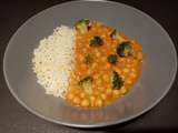 Curry de pois chiches (companion ou pas)