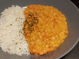 Dahl de lentilles corail au companion ou pas