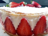 Fraisier au mascarpone