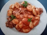 Gnocchis tomate viande hachée