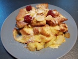 Gratin de pain perdu aux pommes