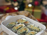 Huîtres gratinées aux herbes façon Rockefeller