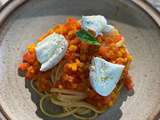 Linguine bolognaise de légumes de Cyril Lignac dans tous en cuisine