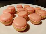 Macarons à la crème rhum vanille