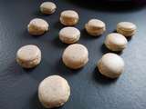 Macarons noisettes et citron vert (lime curd)