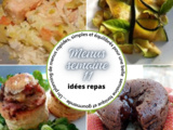 Menus de la semaine 11 (idées repas, planning repas)