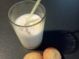 Milk shake banane caramel