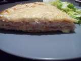 Millefeuille au jambon et au fromage