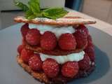 Millefeuille aux framboises de Cyril Lignac dans tous en cuisine