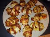 Mini croissants pizza pour l'apéro