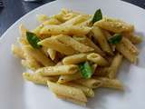 Penne au pesto de basilic de Cyril Lignac dans tous en cuisine