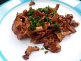 Poêlée de girolles facile