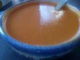 Potage tomates poivrons potimarron carottes