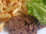 Pulled beef barbecue au cookéo