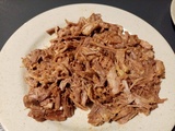 Pulled pork (effiloché de porc) au cookéo ou pas