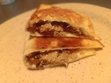 Quesadillas à l'effiloché de porc