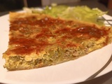 Quiche aux brocolis et à la viande hachée