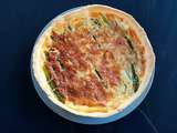 Quiche aux lardons et asperges (companion ou pas)