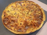 Quiche jambon fromage champignons