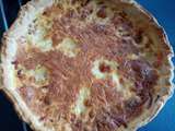 Quiche lardons emmental mozzarella