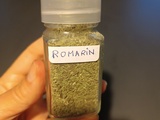 Romarin séché maison