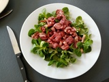 Salade de gésiers lardons
