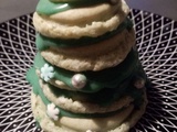 Sapin de Noël en macarons