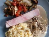 Sauce crémeuse aux champignons (companion ou pas)