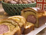 Saucisson en brioche aux pistaches de Cyril Lignac dans Tous en cuisine