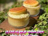 Soufflé au comté de Cyril Lignac dans ton en cuisine