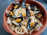 Tagliatelles aux moules