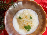 Tagliatelles de céleri, sauce à la fève tonka de Cyril Lignac dans Tous en cuisine