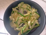 Tagliatelles de courgettes