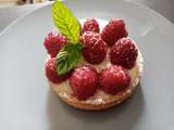 Tarte à la framboise (companion ou pas)