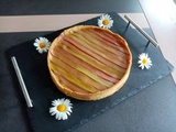 Tarte à la rhubarbe (façon conticini)