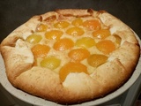 Tarte abricot amandes de Laurent Mariotte dans petits plats en équilibre