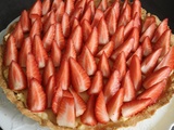 Tarte aux fraises de Cyril Lignac