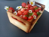 Tarte cagette aux fraises