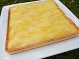 Tarte graphique aux pommes (tout pommes)