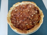 Tarte noisettes et miel